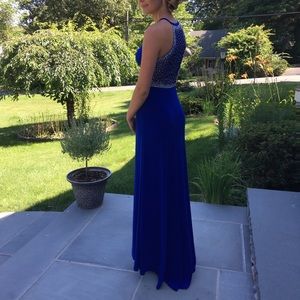Blue Prom Dress (Morgan and Co)